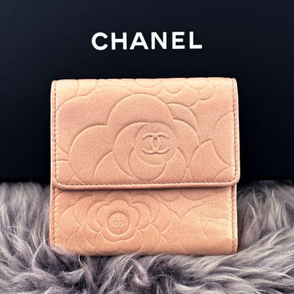 Chanel Wallet Camellia Pink — view 5