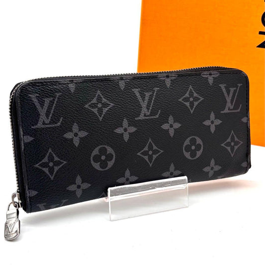 Louis Vuitton Monogram Eclipse Zippy Wallet Horizontal