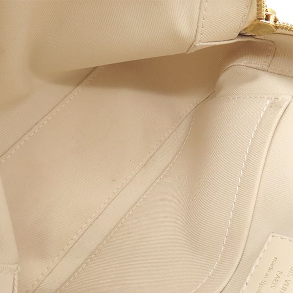 Louis Vuitton Shoulder Bag Saintonge Monogram Canvas Leather Clesme Gold