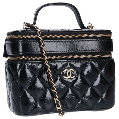 Chanel Matelasse Vanity Quilted Shoulder Bag For Men