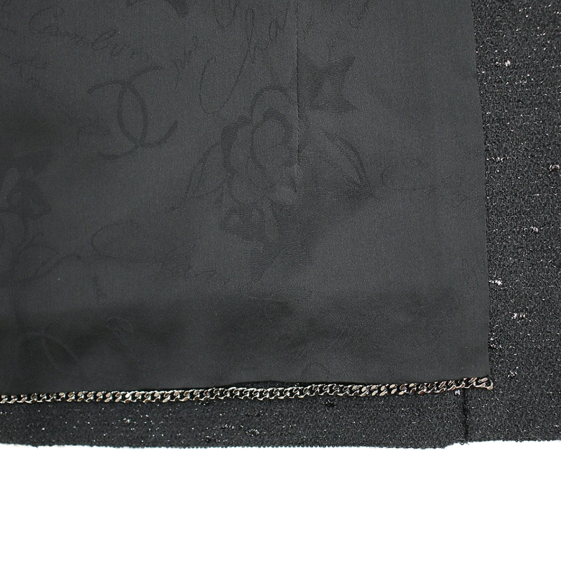 Chanel 2019 Cruise Collection Coco Mark Button Tweed Double Tailored Jacket