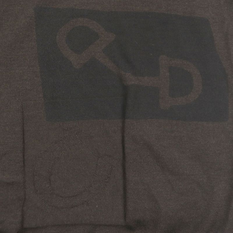  Hermes 23AW Cashmere Silk Chaine D'ancre Horsebit Etrille Paddock Crewneck