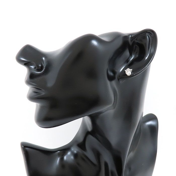 Cartier Lily Of The Valley Diamond Earrings N8032400 Pt950 Platinum Diamond