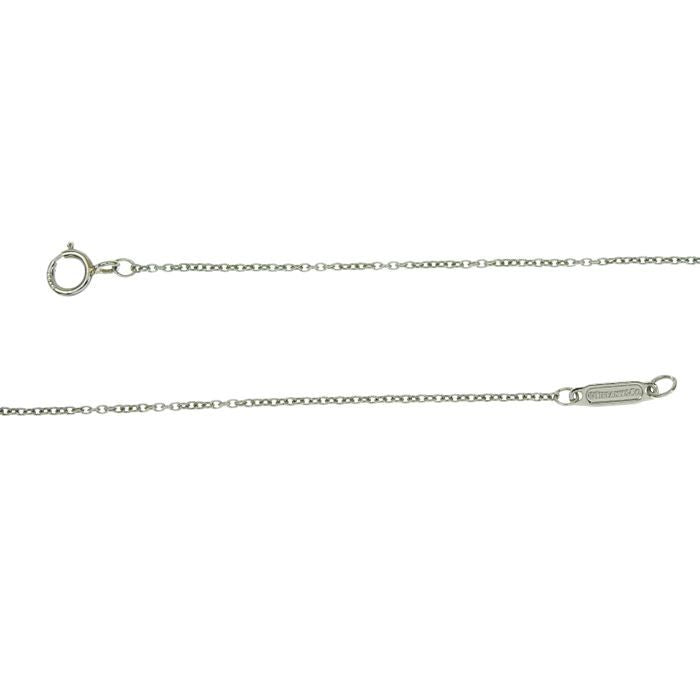 Tiffany & Co Jean Schlumberger Sapphire Necklace Pt950 Platinum Sapphire 40.5cm
