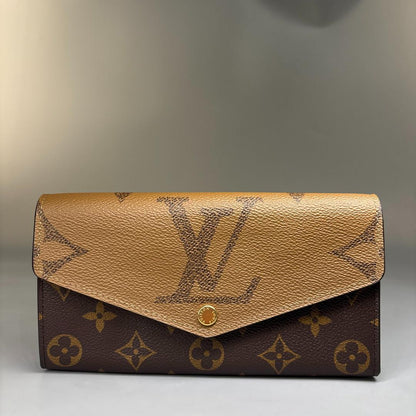 Unused IC Louis Vuitton M80726 Monogram Giant Portefeuille