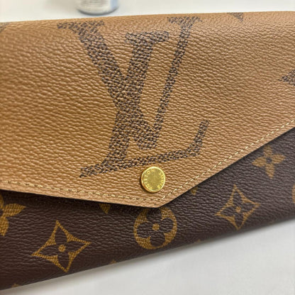 Unused IC Louis Vuitton M80726 Monogram Giant Portefeuille