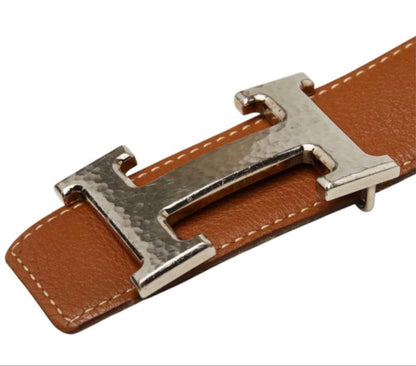 Hermes Constance Martelee Reversible Belt — view 4