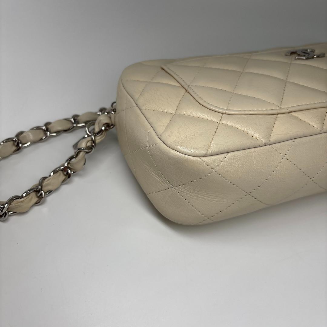 Chanel Quilted Lambskin Chain Shoulder Bag — view 6