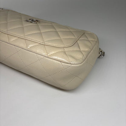 Chanel Quilted Lambskin Chain Shoulder Bag — view 7