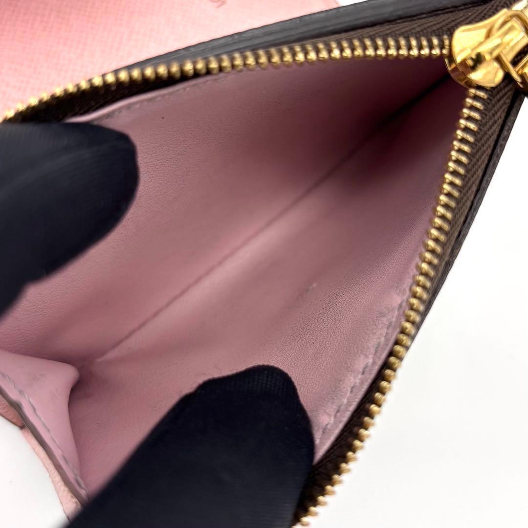 Louis Vuitton Monogram Portefeuille Zoe Rose Ballerine Trifold Wallet — view 5