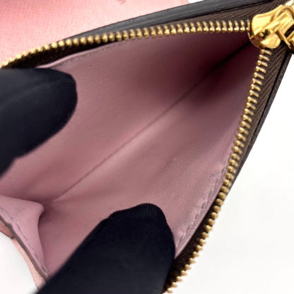 Louis Vuitton Monogram Portefeuille Zoe Rose Ballerine Trifold Wallet — view 5