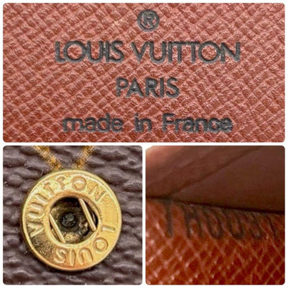 Louis Vuitton Monogram Viennois Fold Wallet Compact Bifold — view 9
