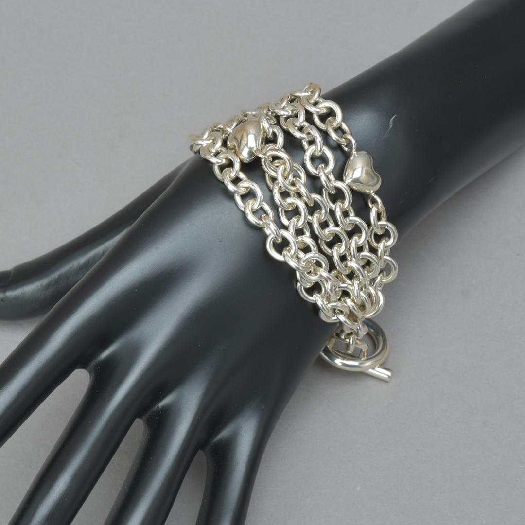 Tiffany & Co Heart 5 Bracelet Silver — view 3