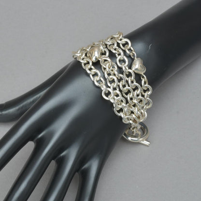 Tiffany & Co Heart 5 Bracelet Silver — view 3