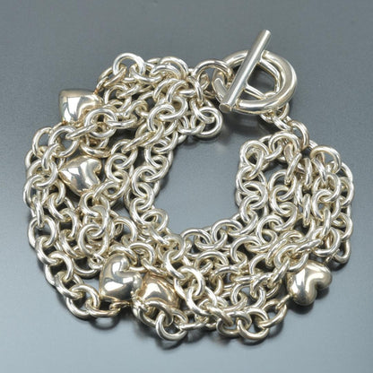 Tiffany & Co Heart 5 Bracelet Silver — view 4