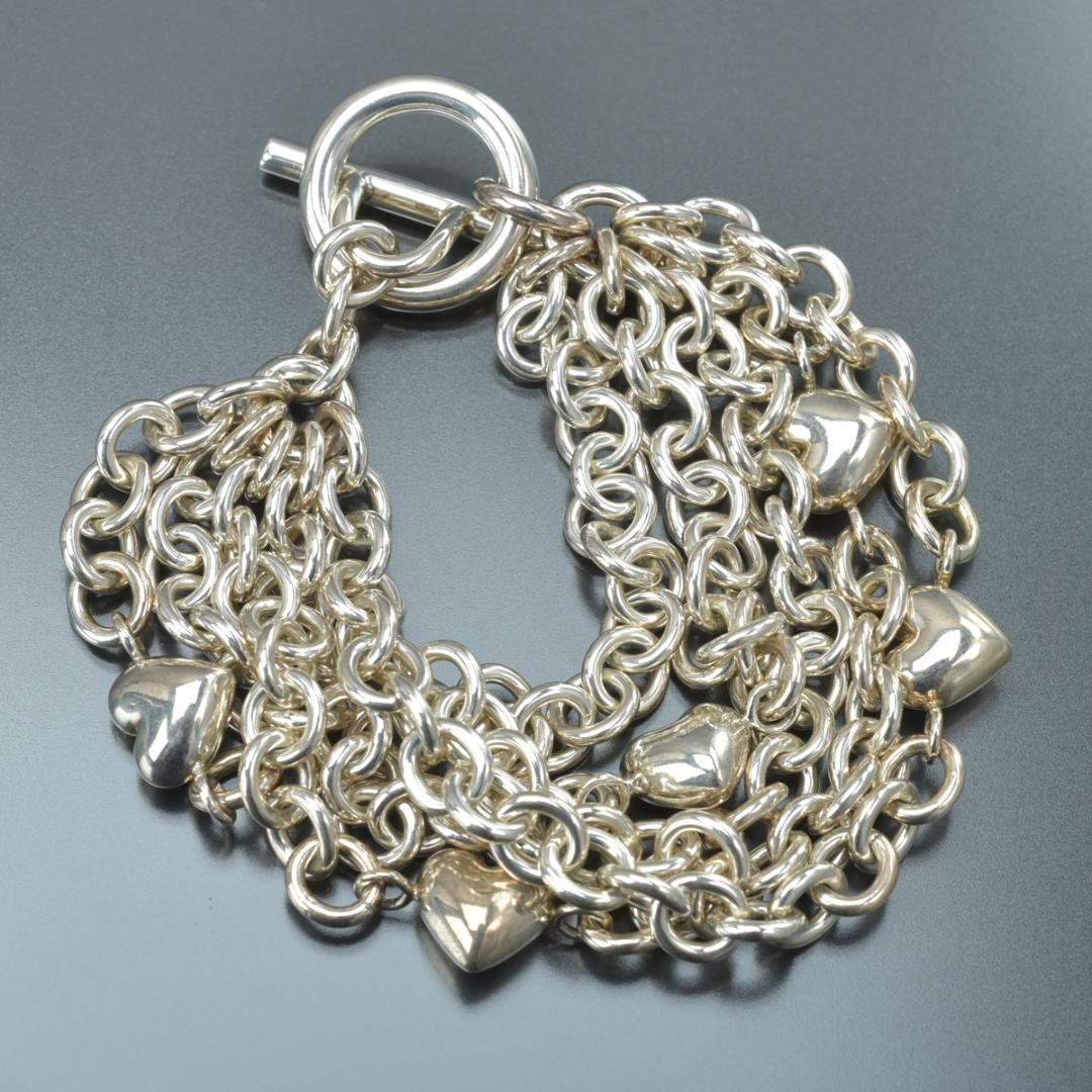 Tiffany & Co Heart 5 Bracelet Silver — view 5