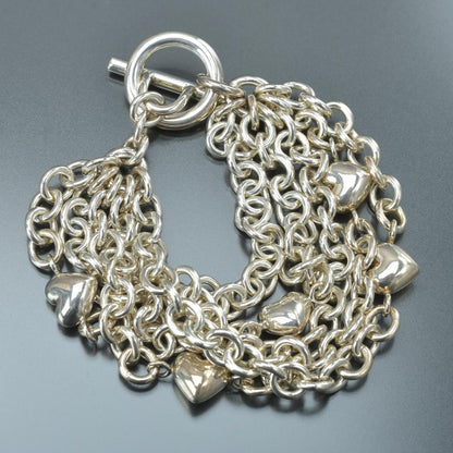 Tiffany & Co Heart 5 Bracelet Silver — view 5