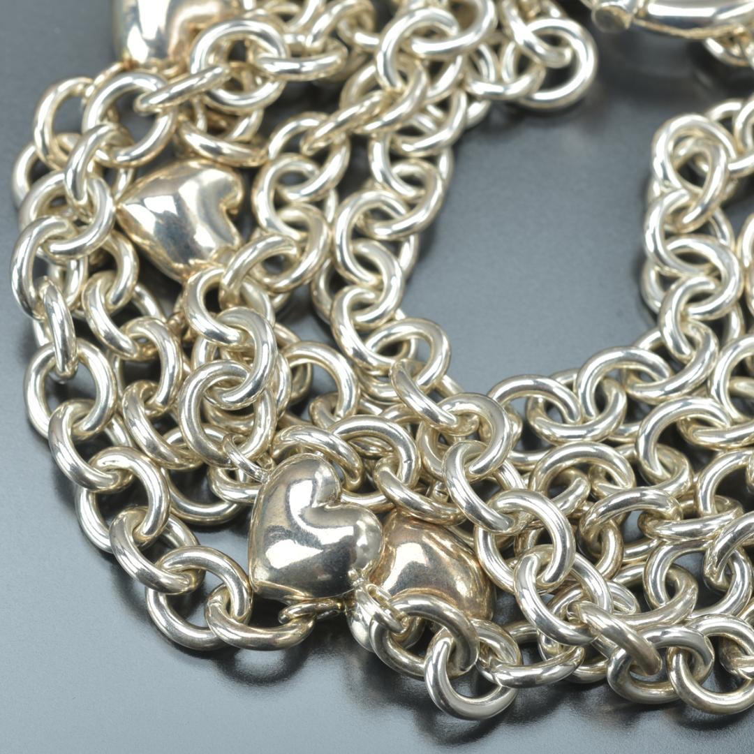 Tiffany & Co Heart 5 Bracelet Silver — view 6
