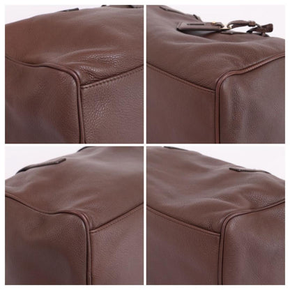 Max Mara Maxmara Shoulder Bag Mini Boston Leather Brown — view 7