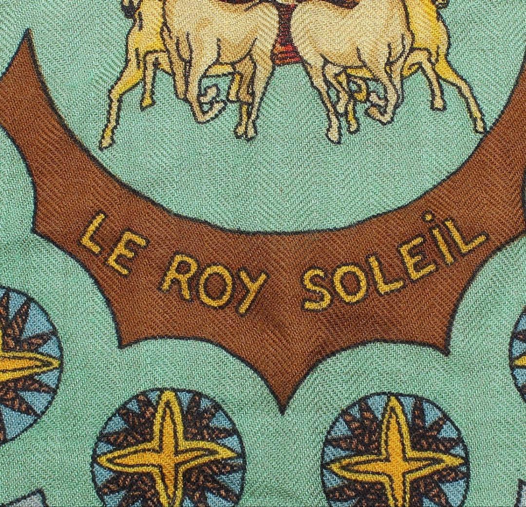 Hermes Cashmere X Silk 140 Large Shawl Scarf