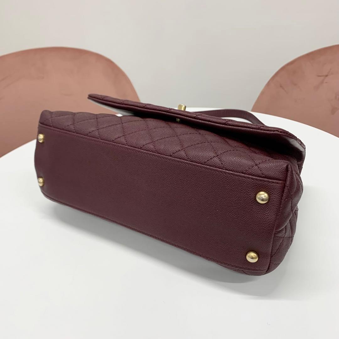 Chanel Quilted Coco Handle 29 CC Logo Shoulder Bag — view 4