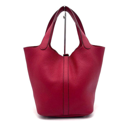 Hermes Picotin Lock 22 Rouge Casaque Red Handbag — view 2