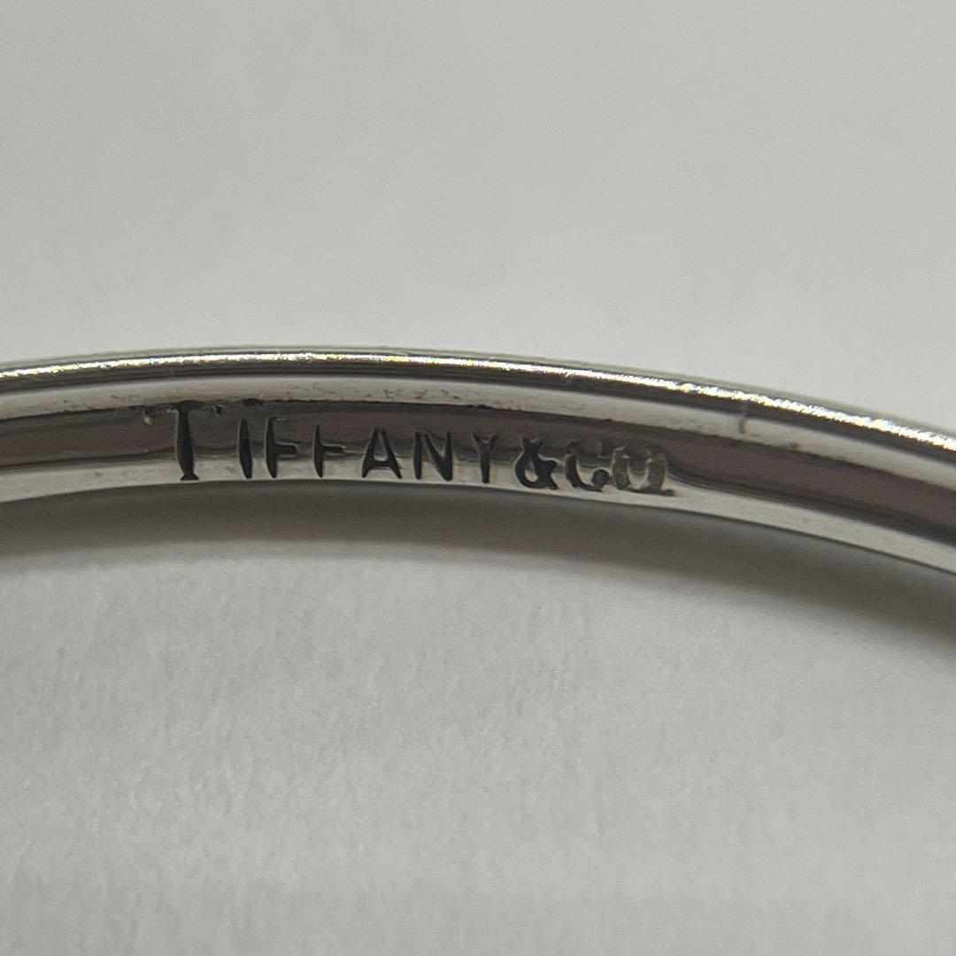 Tiffany & Co Hook and Eye Bangle Silver YG Vintage Bracelet — view 8