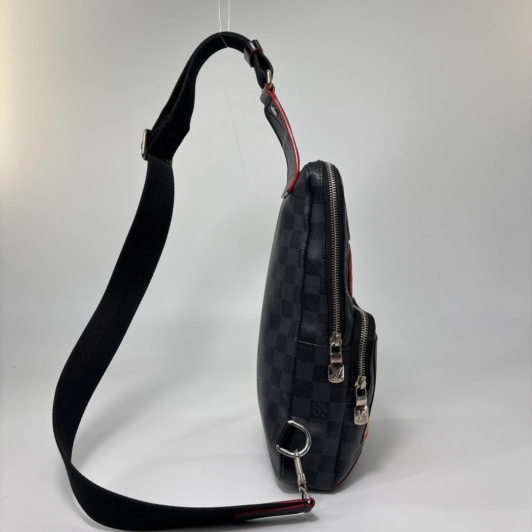Louis Vuitton Super Damier Graphite Alps Sling — view 4