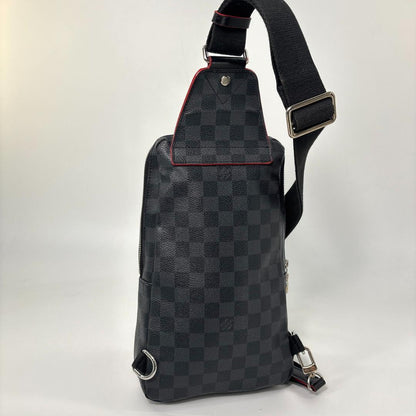 Louis Vuitton Super Damier Graphite Alps Sling — view 5