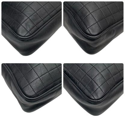 Celine Triomphe Quilted Leather Shoulder Tote — view 6