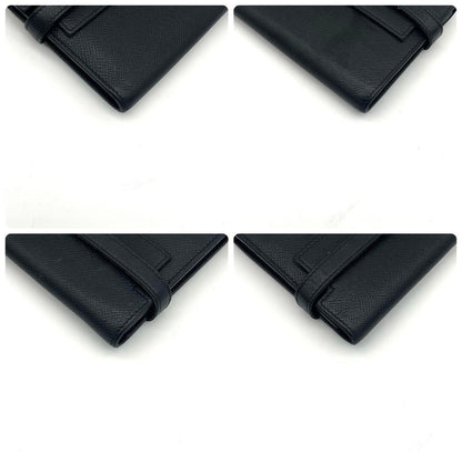 Hermes Kelly Wallet Veau Epsom Black Silver — view 8