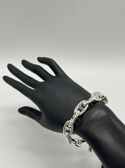 Hermes Chaine D'ancre GM13 Frame Bracelet Sv925