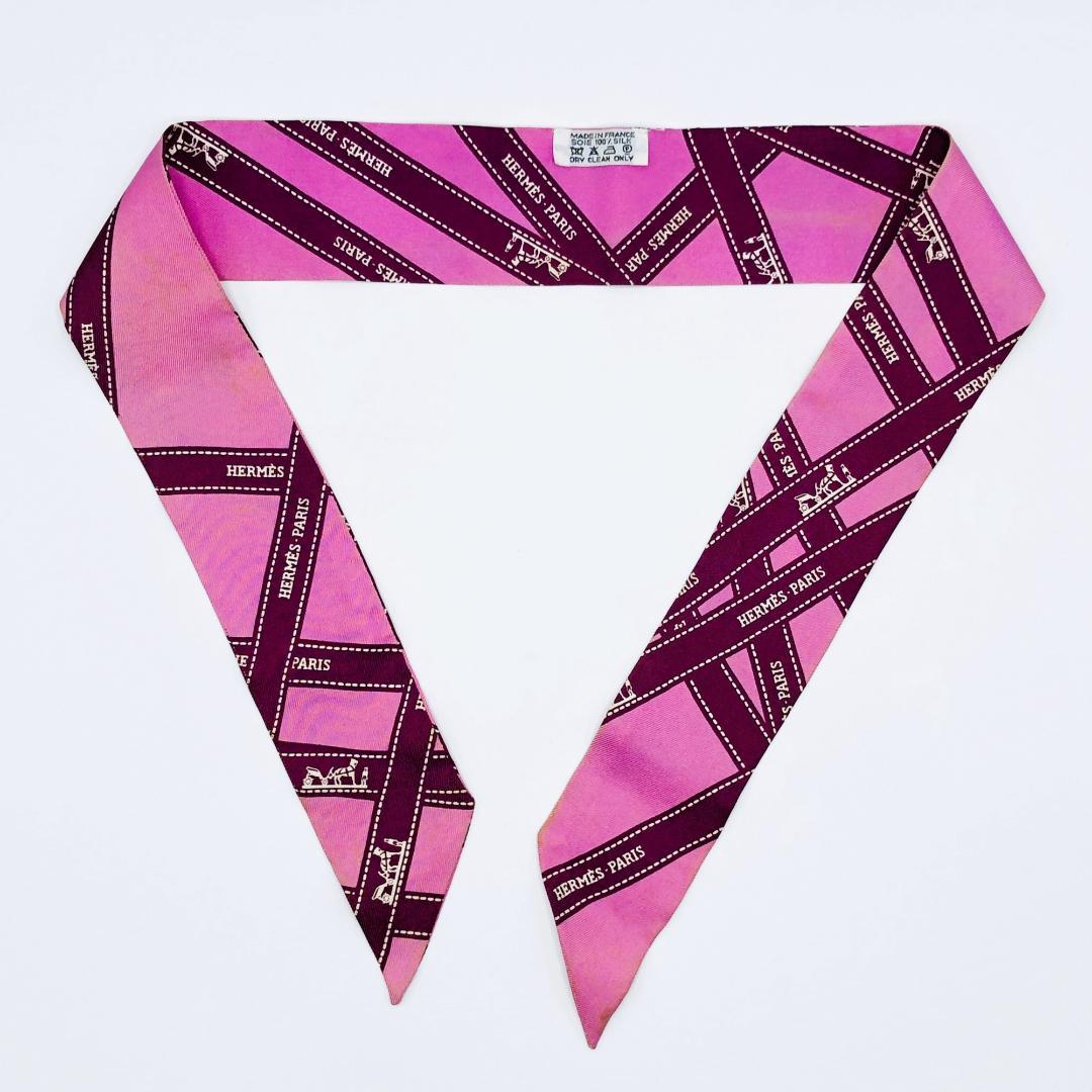Hermes Twilly Bolduc Ribbon Scarf