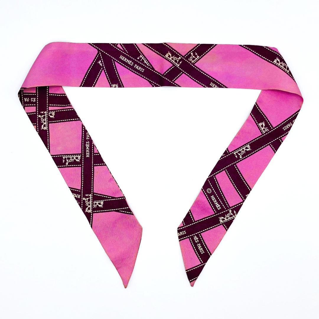 Hermes Twilly Bolduc Ribbon Scarf