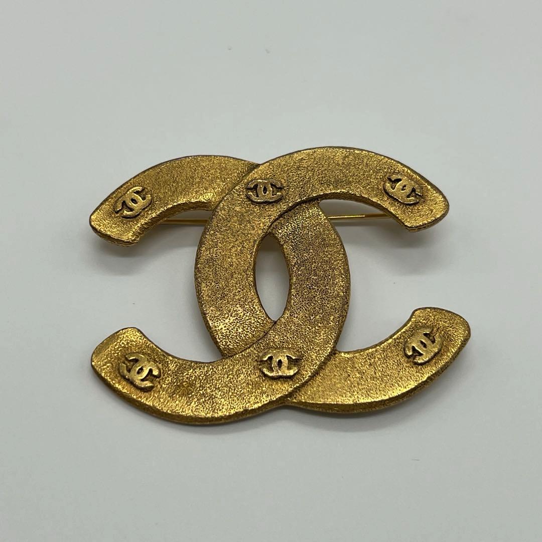 Chanel Coco Mark Brooch 1263 Vintage