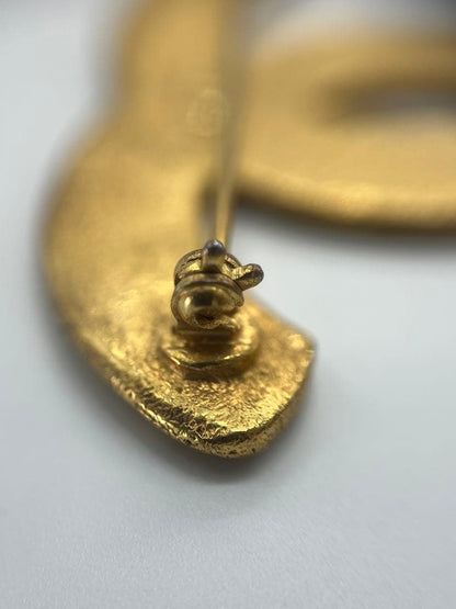 Chanel Coco Mark Brooch 1263 Vintage