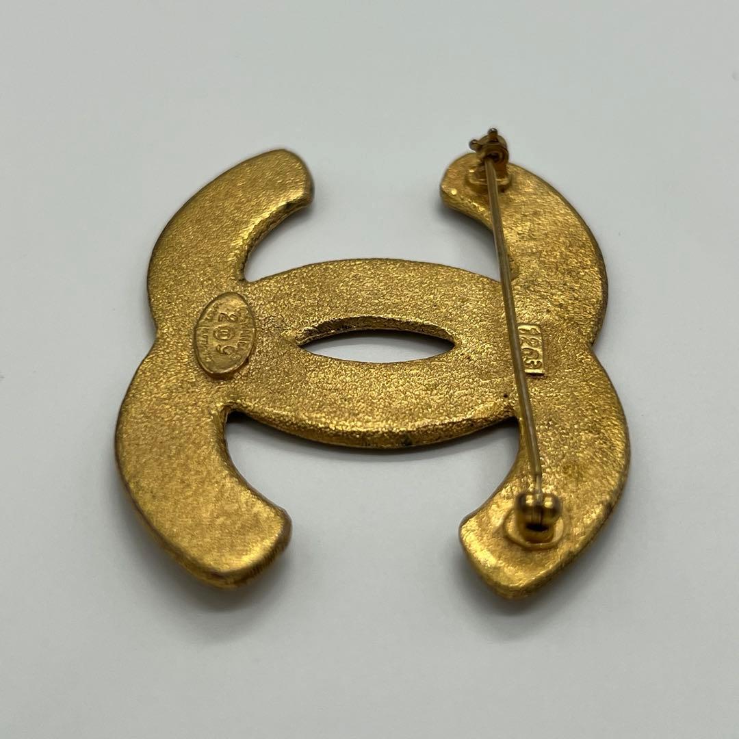 Chanel Coco Mark Brooch 1263 Vintage