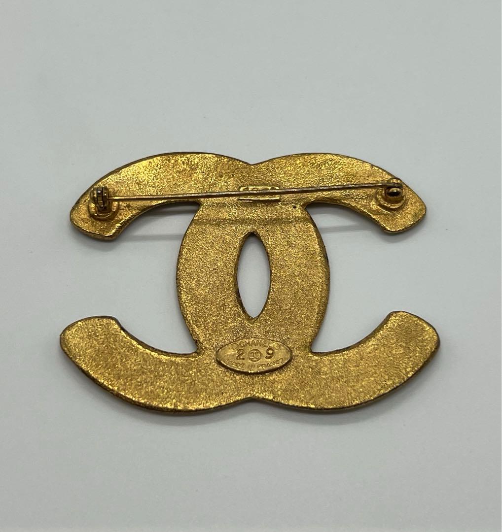 Chanel Coco Mark Brooch 1263 Vintage