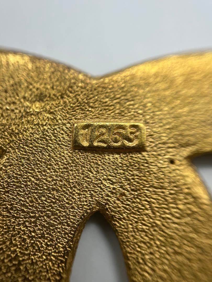 Chanel Coco Mark Brooch 1263 Vintage