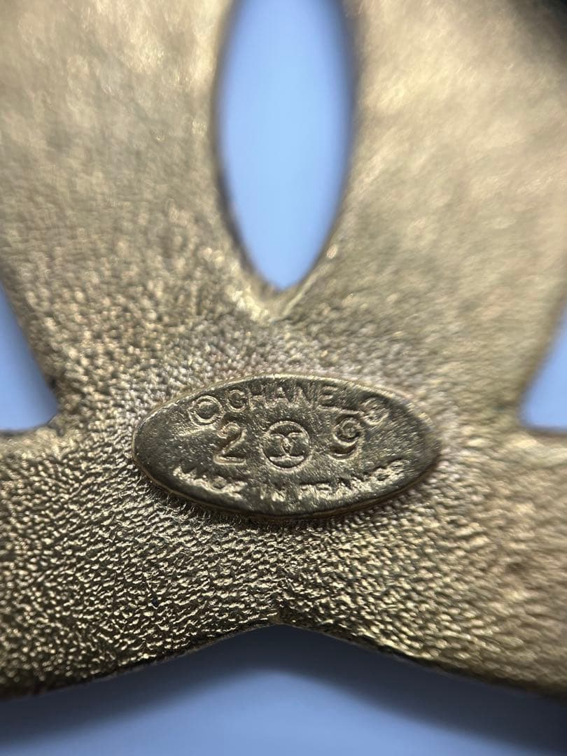 Chanel Coco Mark Brooch 1263 Vintage