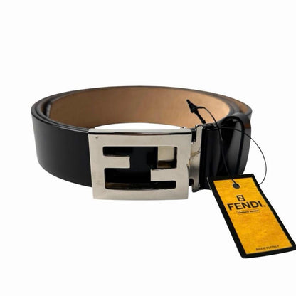 Fendi Belts Black Silver — view 2