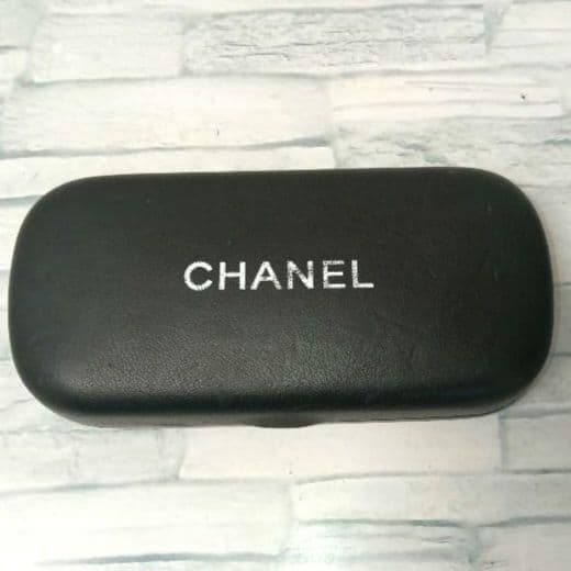 Chanel Sunglasses Silver Black Round Eyewear — view 8
