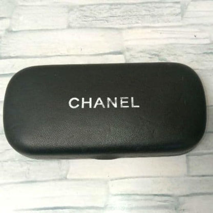 Chanel Sunglasses Silver Black Round Eyewear — view 8