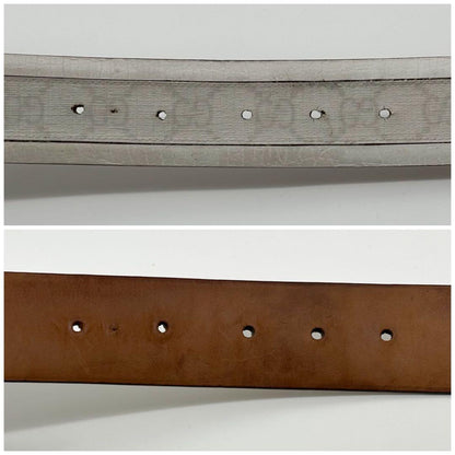 Gucci Interlocking GG Belt White — view 7