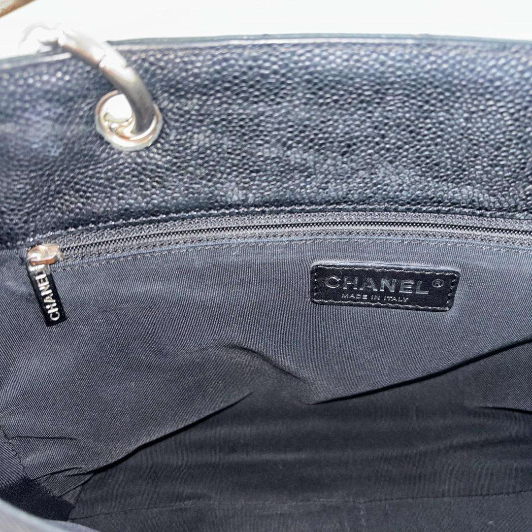 Chanel Matelasse GST Caviar Skin Chain Tote Bag