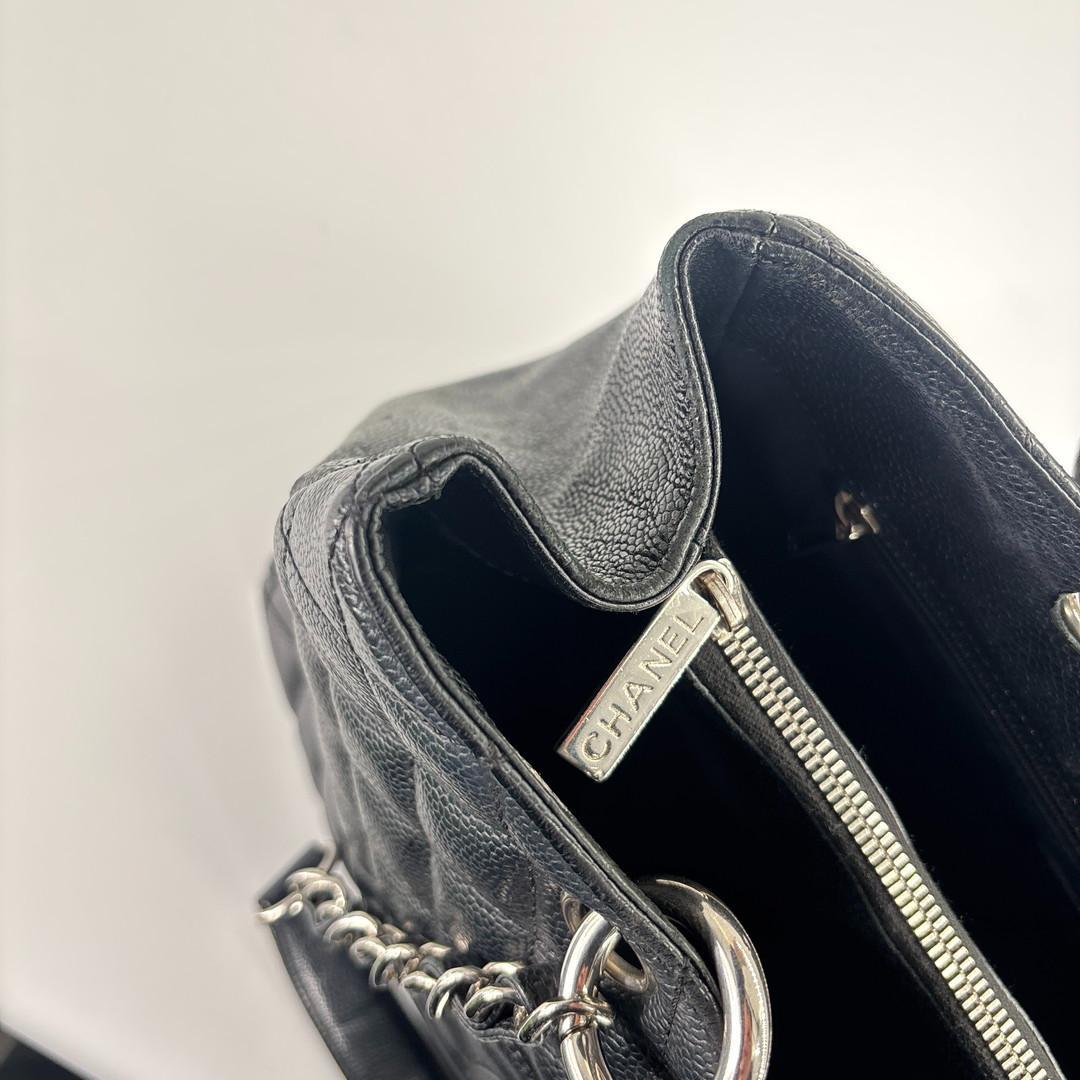 Chanel Matelasse GST Caviar Skin Chain Tote Bag