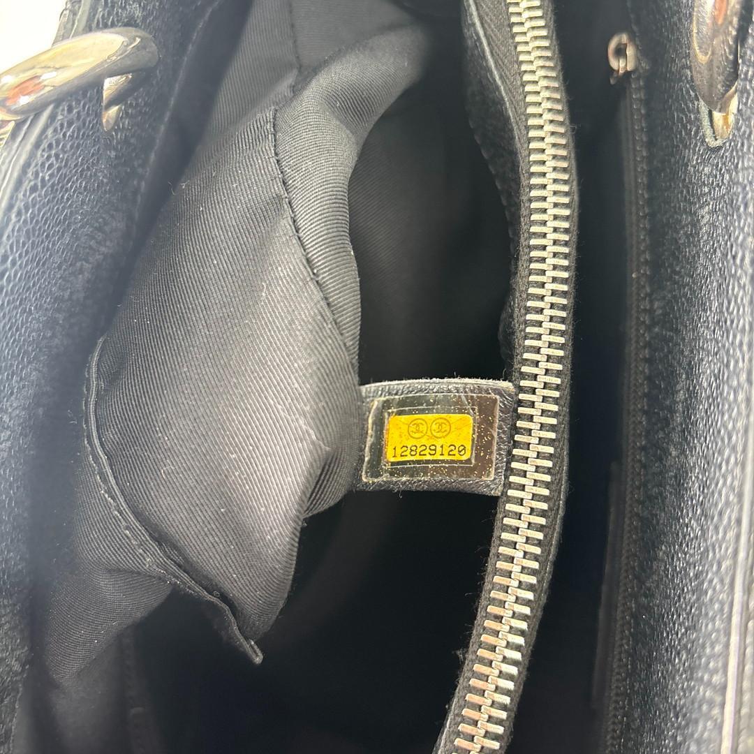 Chanel Matelasse GST Caviar Skin Chain Tote Bag