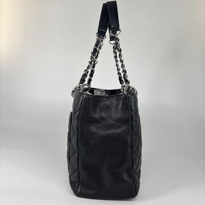 Chanel Matelasse GST Caviar Skin Chain Tote Bag