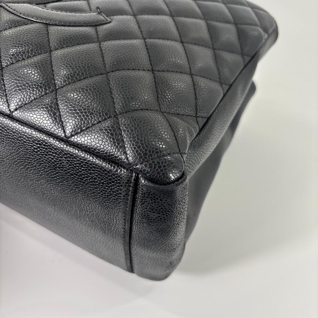 Chanel Matelasse GST Caviar Skin Chain Tote Bag