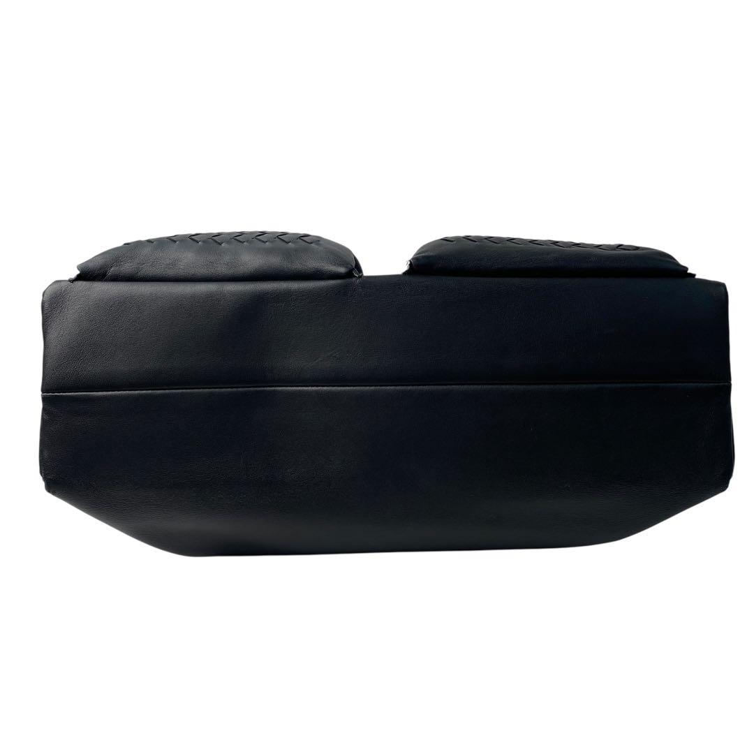 Bottega Veneta Business Briefcase Leather Black